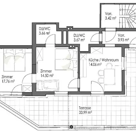 شقة Haus Sabrina Kreuzjoch